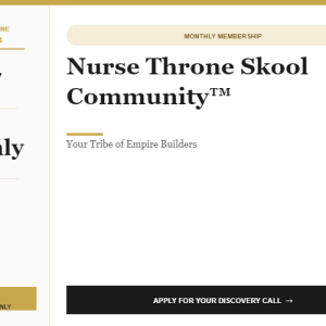 The Nurse Throne Skool Community⁠™