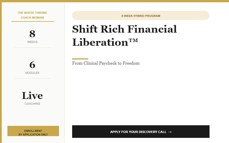 The Shift Rich Financial Liberation Program™